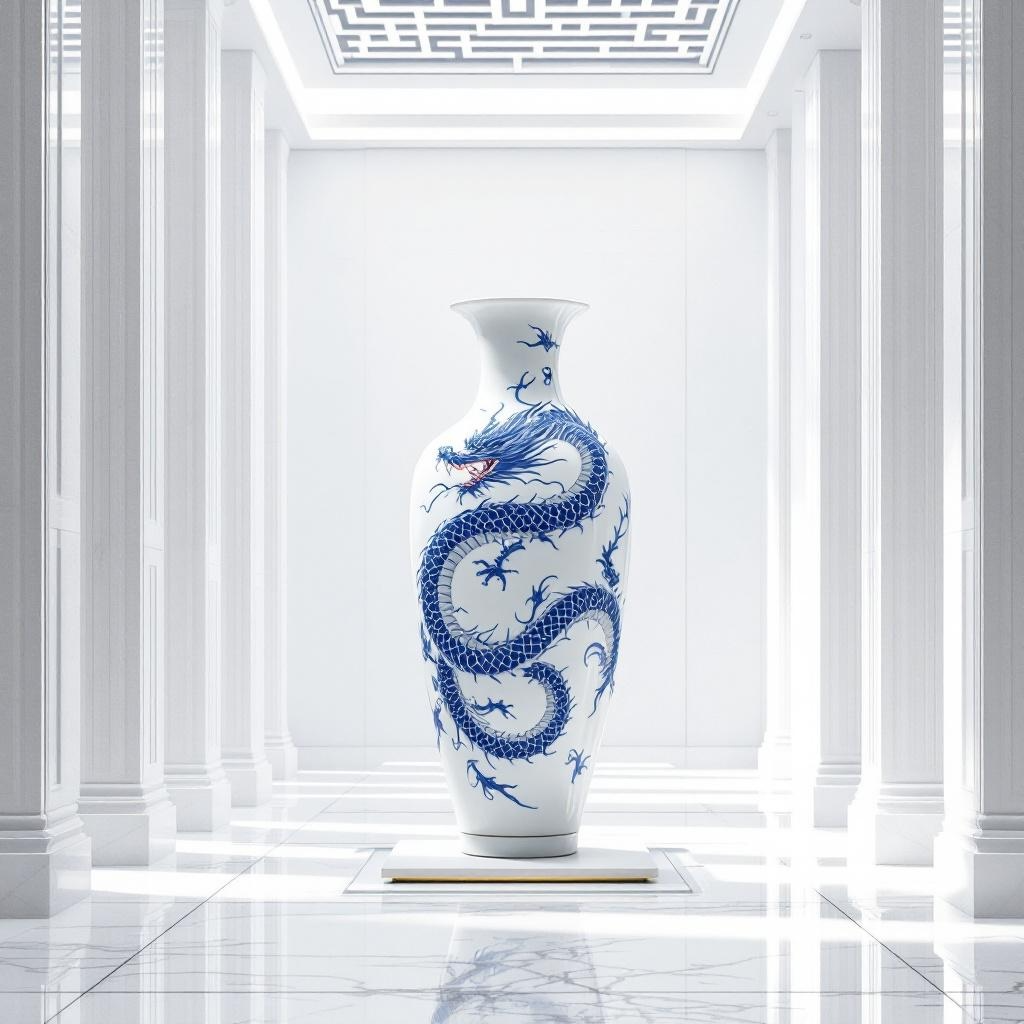 Five-Foot Dragon Vase — Ministry Record