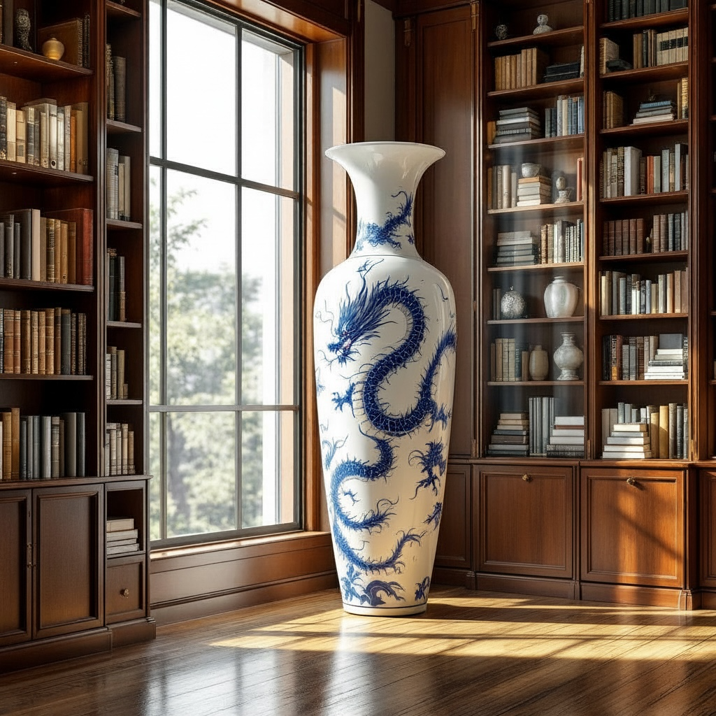 Five-Feet Dragon Vase — Student Record (Mandalangan Peak Prep)