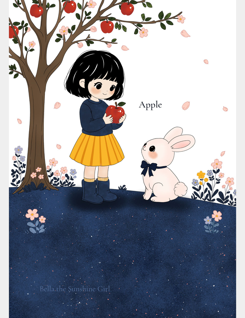 A Is for Apple | Bella the Sunshine Girl ABC Adventure